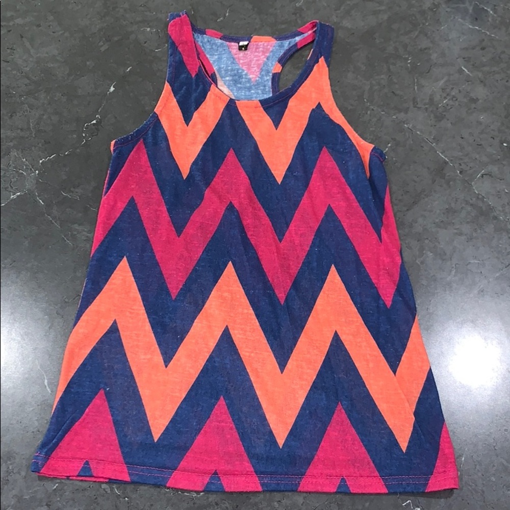 Chevron Racer Back Tank
